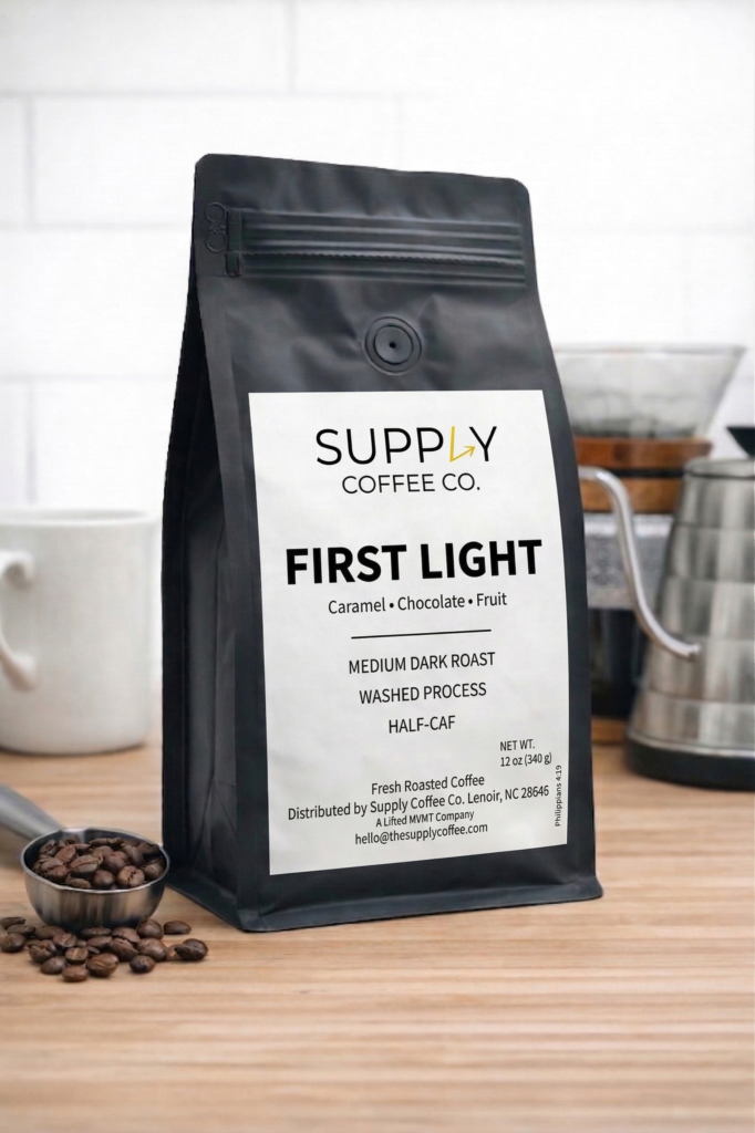 First Light - 1/2 Caf | Medium‑Dark Roast